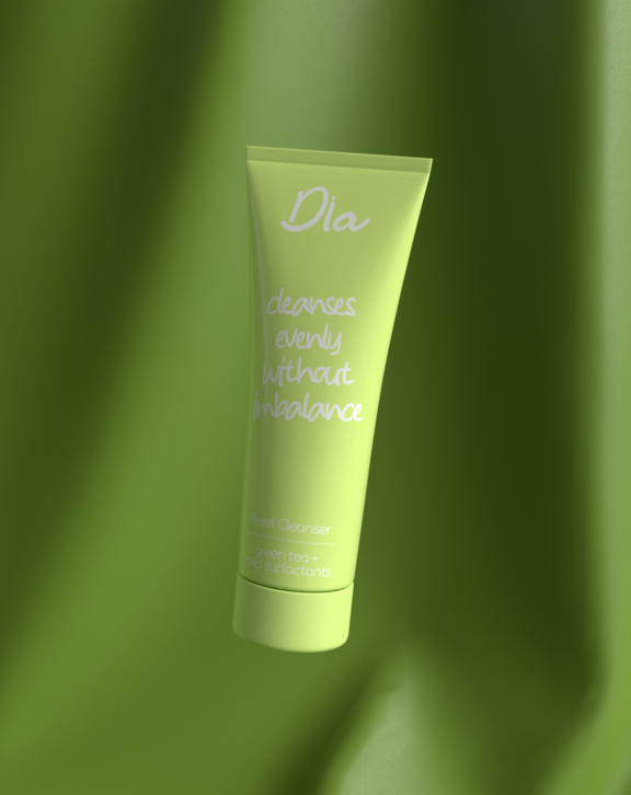 Green Tea + Mild Surfactants Reset Cleanser for Combination Skin
