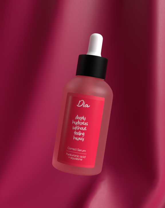 Hyaluronic Acid + Squalane Correct Serum for Dry Skin