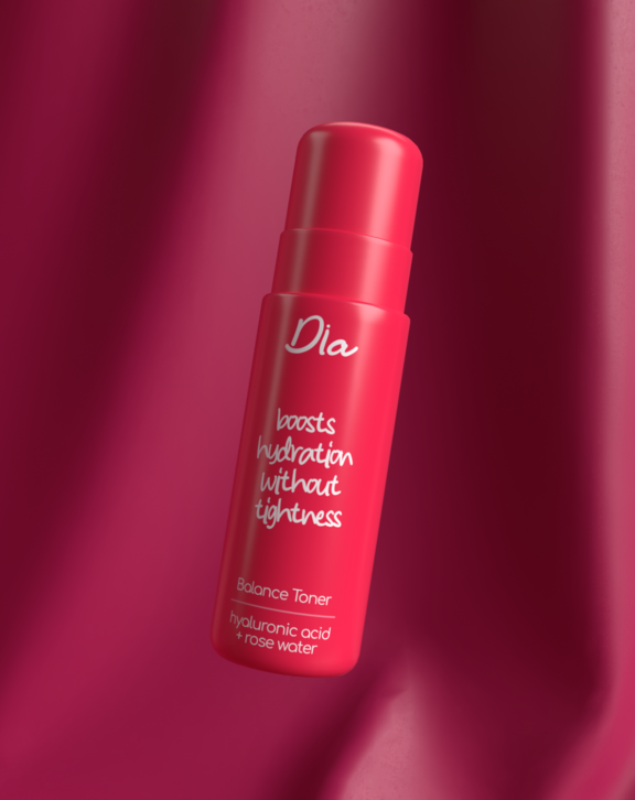Hyaluronic Acid + Rose Water Balance Toner for Dry Skin